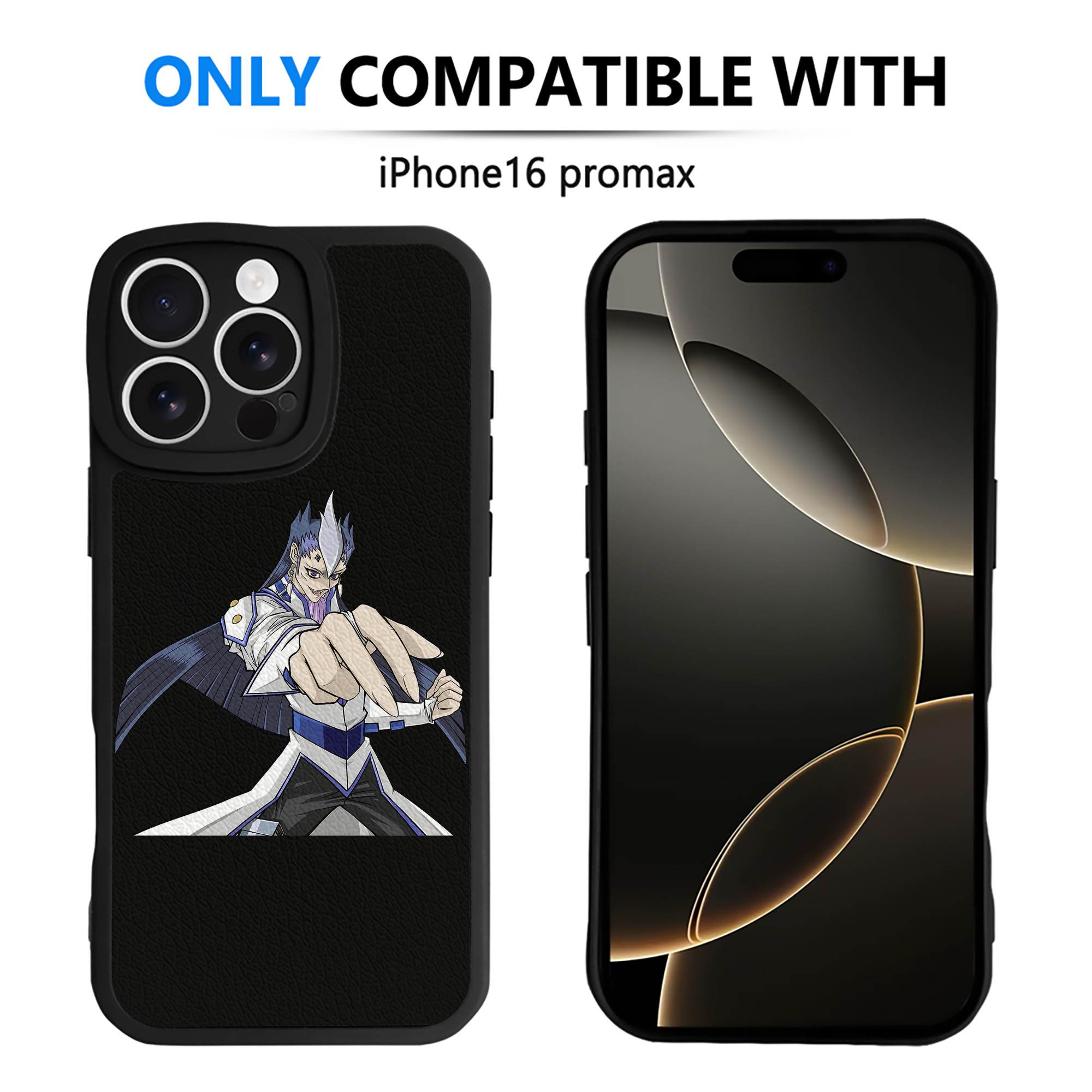 （画像用） 遊☆戯☆王 Yu-Gi-Oh! 【iPhone 16シリーズ対応】シリコンスマホケース（レザー調） 材質：シリコン